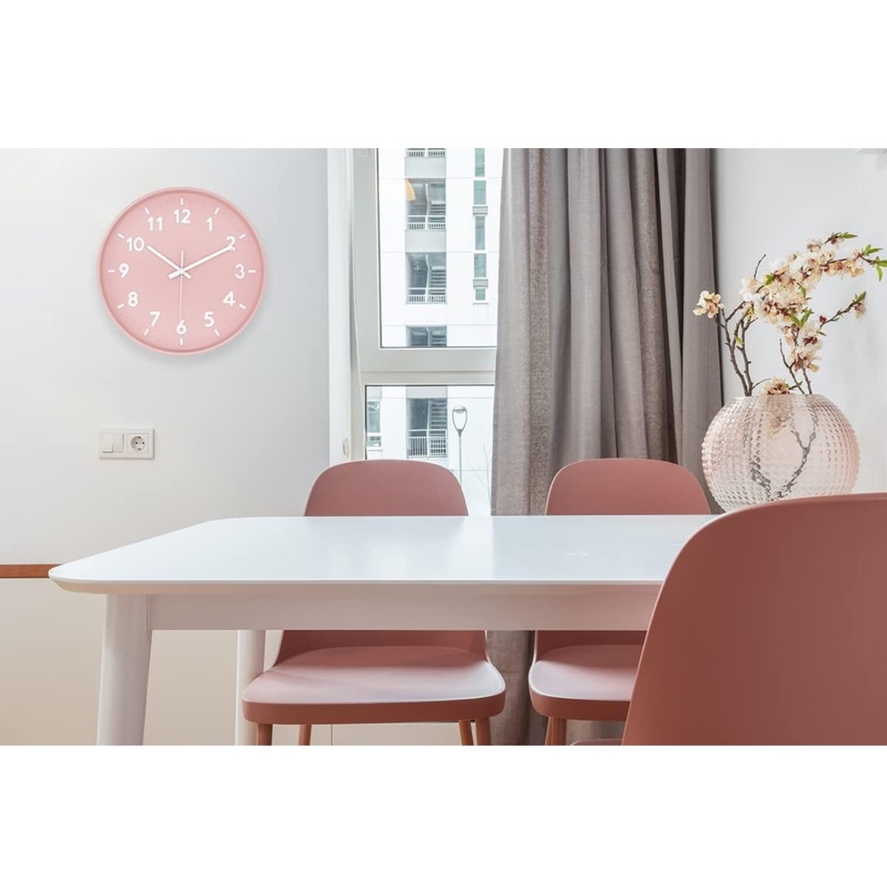 Pink Wall Clock - Picture 2 of 4